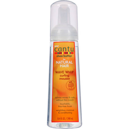Cantu Shea Butter for Natural Hair Wave Whip Curling Mousse, 8.4 fl oz