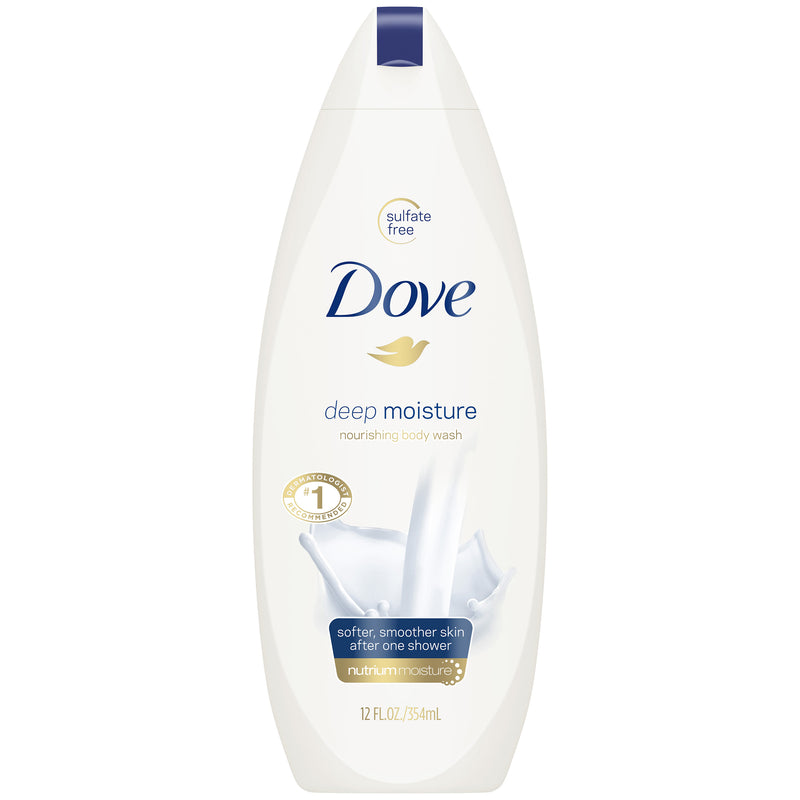 Dove Deep Moisture Body Wash, 12 oz