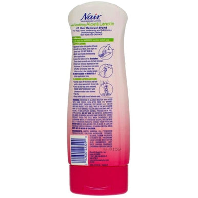 Nair with Soothing Aloe & Lanolin Hair Remover Lotion 9 oz