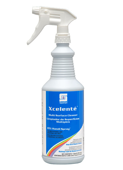 Spartan Xcelenté™ RTU Multi-Purpose Cleaner Handi - Spray - Quart Size (12 per case)