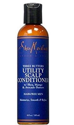Shea Moisture Three Butters Utility Scalp Conditioner, 4 Ounce (2 pack)
