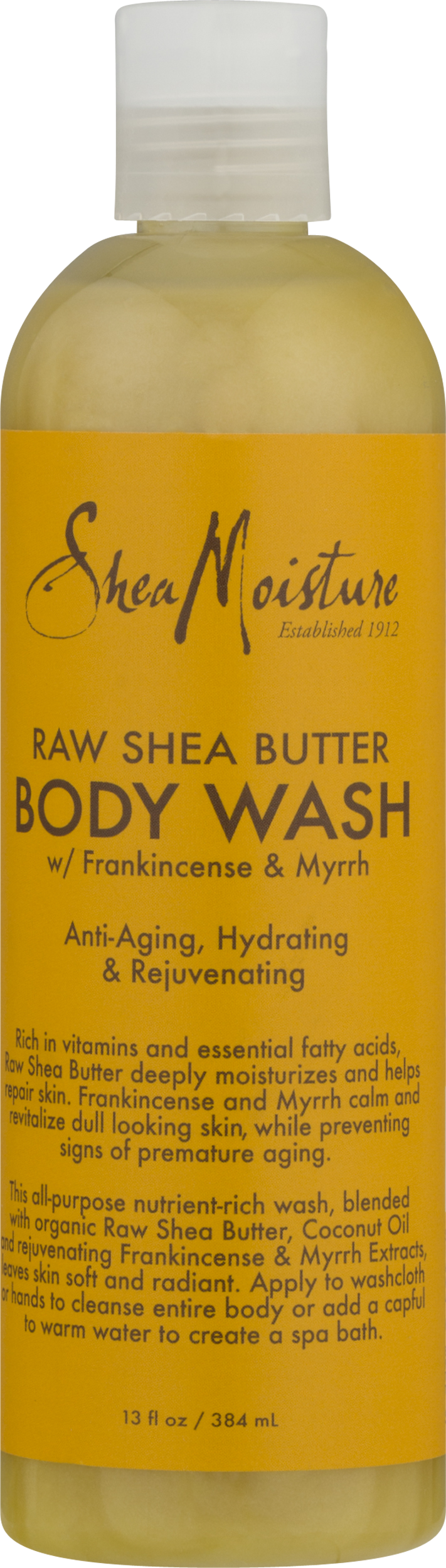Shea Moisture Raw Shea Butter Body Wash, 13 oz