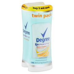 Degree Women MotionSense Antiperspirant Deodorant Fresh Energy 2.6 oz, Twin Pack