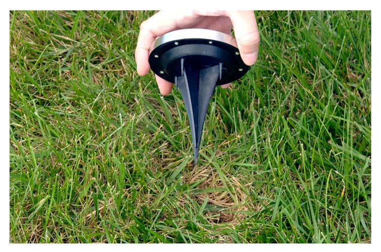Bell + Howell Disk Lights - Solar Powered LED Outdoor Lights – 4 PACK