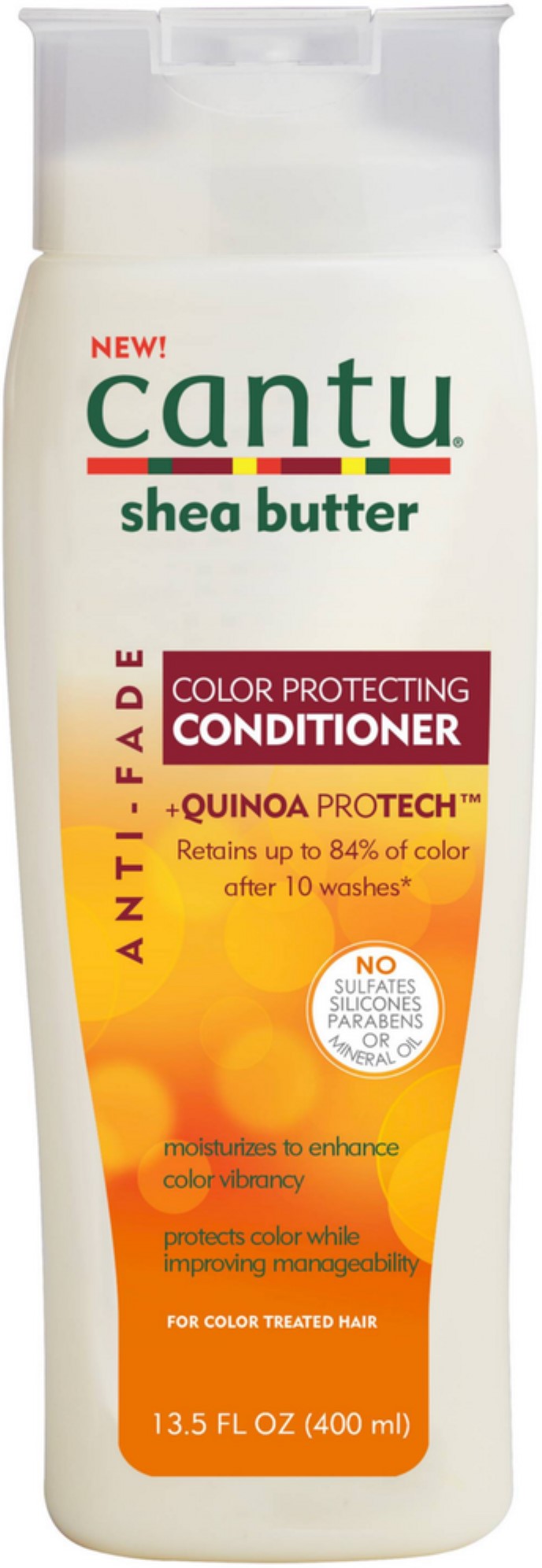 3 Pack - Cantu Shea Butter Anti Fade Color Protecting Conditioner with Quinoa Protein 13.5 oz