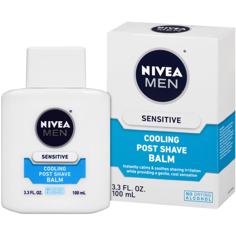 NIVEA Men Sensitive Cooling Post Shave Balm 3.3 fl. oz.