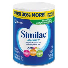 (Buy 2, Save $4) Similac Advance Infant Formula with Iron, Powder, 1.93 lb (2-pack)