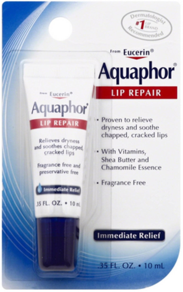 Aquaphor Lip Repair 0.35 oz (Pack of 3)