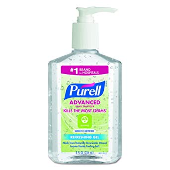 PURELL® Advanced 8oz Pump Instant Hand Sanitizer (12 per case)