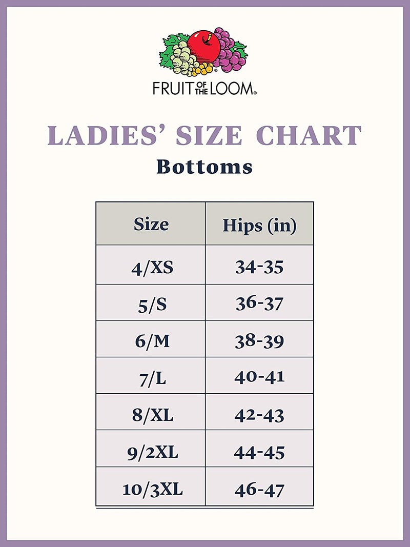 Fruit of the Loom Women's Underwear Beyondsoft Panties (Regular & Plus Size)