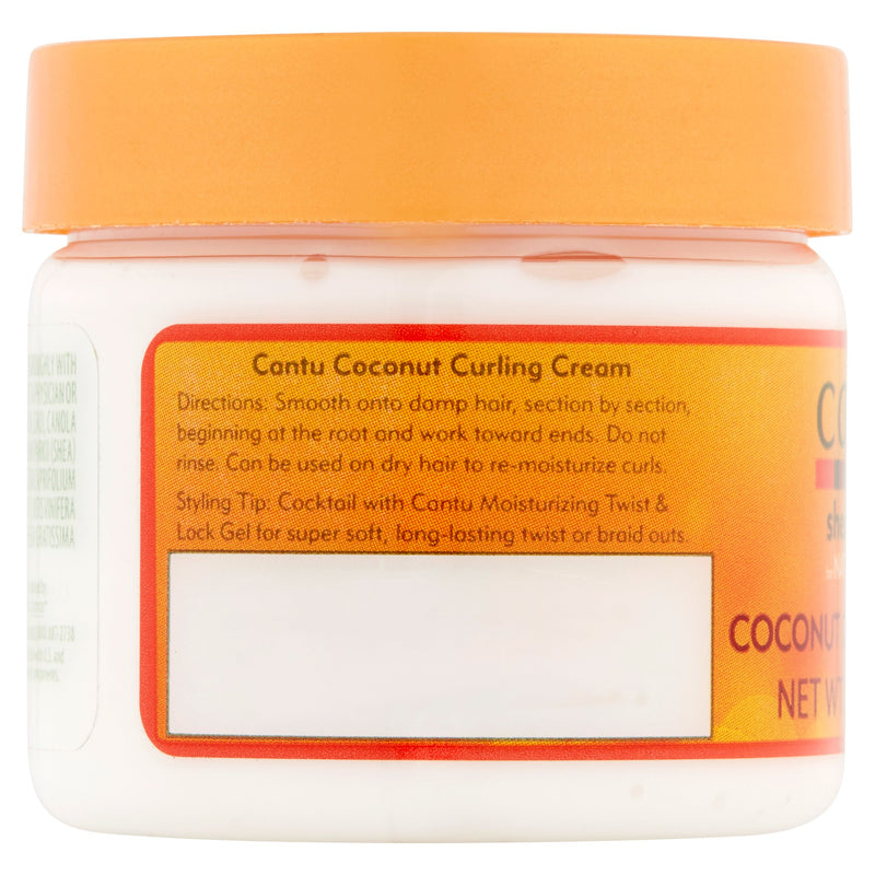 Cantu Shea Butter for Natural Hair Coconut Curling Cream, 12 oz