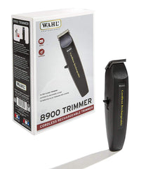 Wahl Professional #8900 Cordless Rechargeable Trimmer, Black – Lightweight 6” Trimmer – Includes Automatic Recharge Stand and Battery