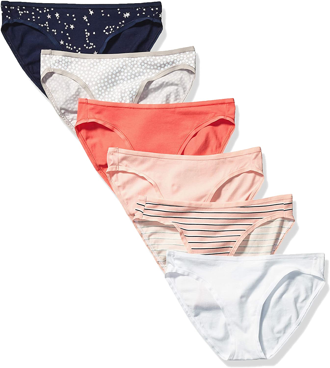 Essentials Women's Cotton Stretch Bikini Panty