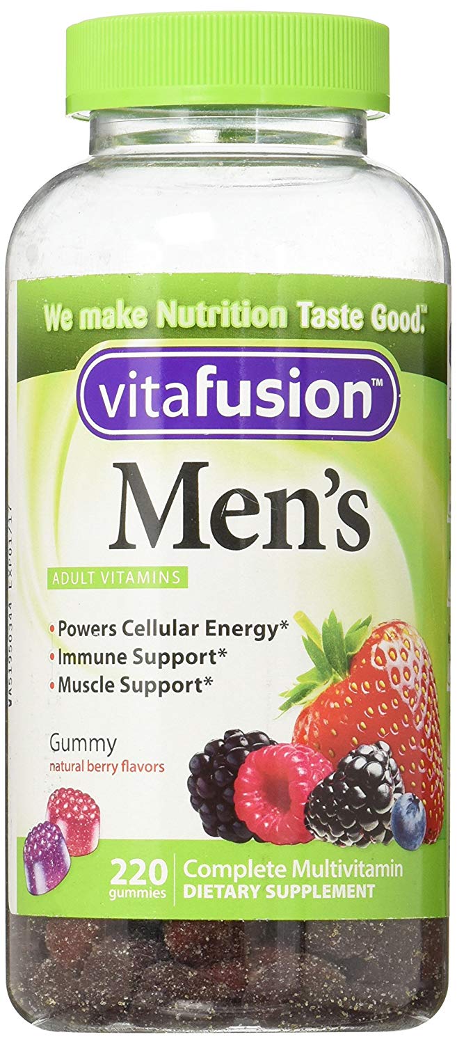 Vitafusion Men's Multivitamin Gummies, 1 Pack, 220 Count