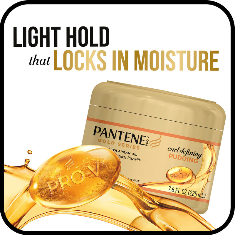 Pantene Pro-V Gold Series Curl Defining Pudding Cream, 7.6 fl oz