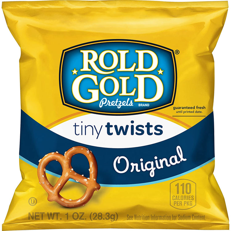 Rold Gold Tiny Twists Pretzels, 1 Ounce (Pack of 40)