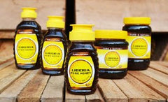 Honey (filtered from Liberia Pure) -- Click photo to select size and quantify - 500g, 255g, 155g)  PRE-ORDER