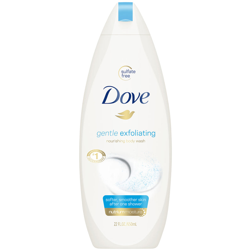Dove Gentle Exfoliating Body Wash, 22 oz